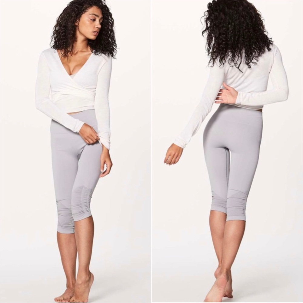 Lululemon Heart Opener Knit Wrap *Taryn Toomey Collection